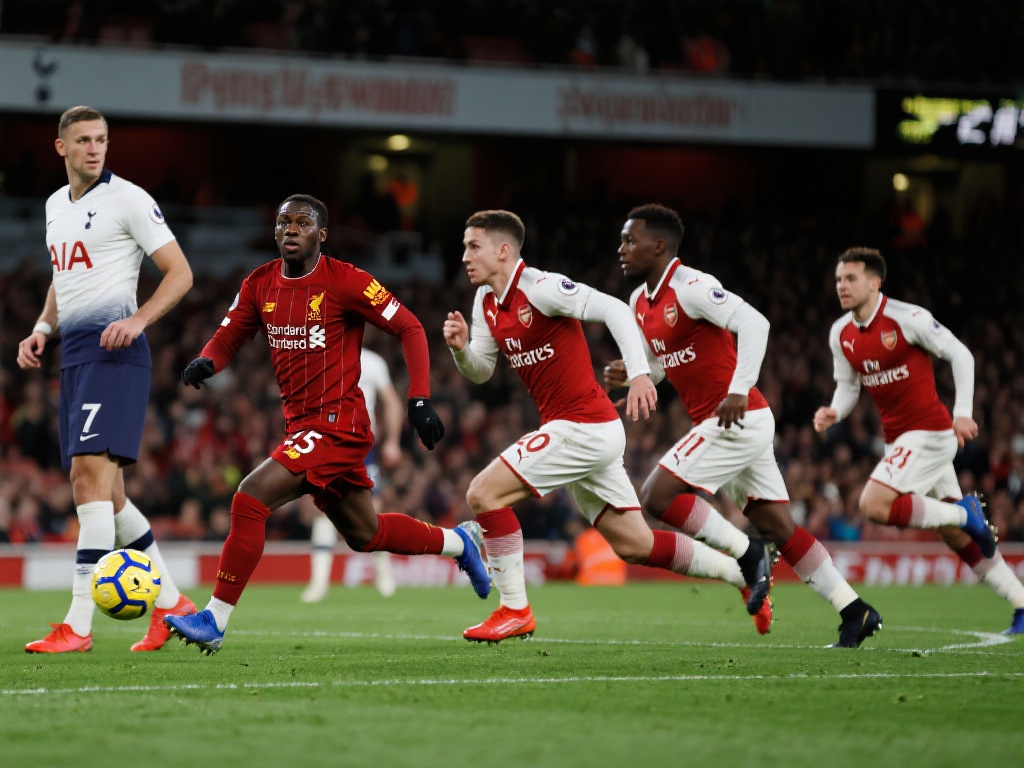 一个典型的例子是2019年利物浦与热刺的