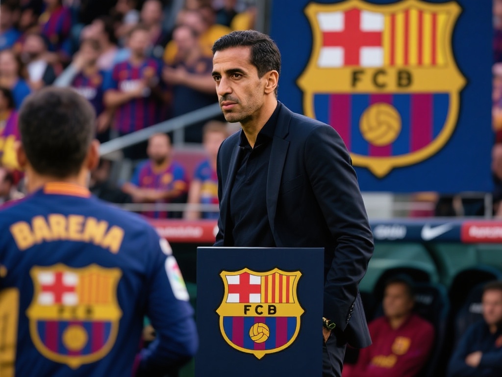 足球是激情与荣耀的舞台，而巴塞罗那足球俱